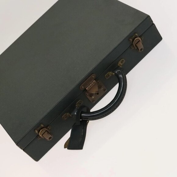 LOUIS VUITTON Taiga Leather Diplomat Trunk Epicea - Picture 6 of 16